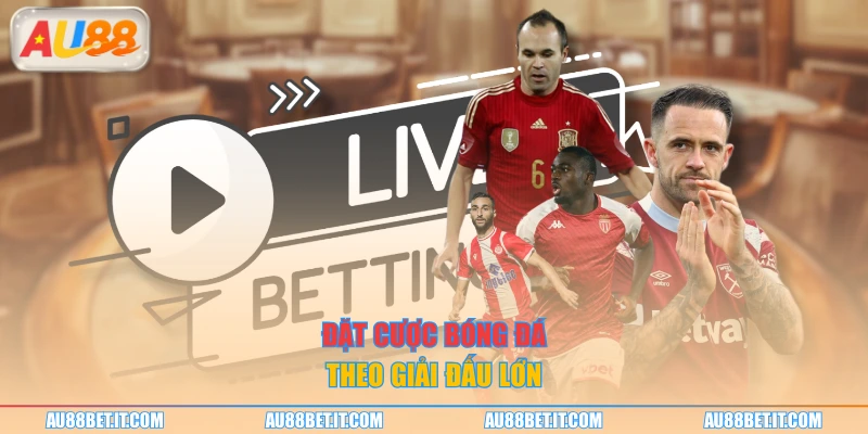 Đặt cược bóng đá theo giải đấu lớn