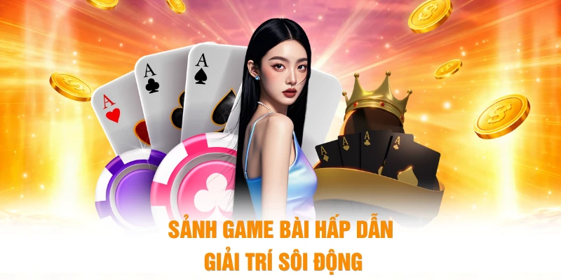 Sảnh game bài hấp dẫn giải trí sôi động